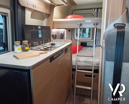 Carado CV 601 - Letti a castello con scaletta