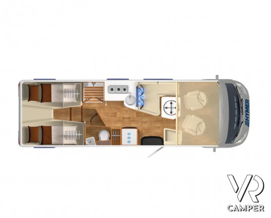 Hymer BML-I 780 - Motorhome su Mercedes, patente C