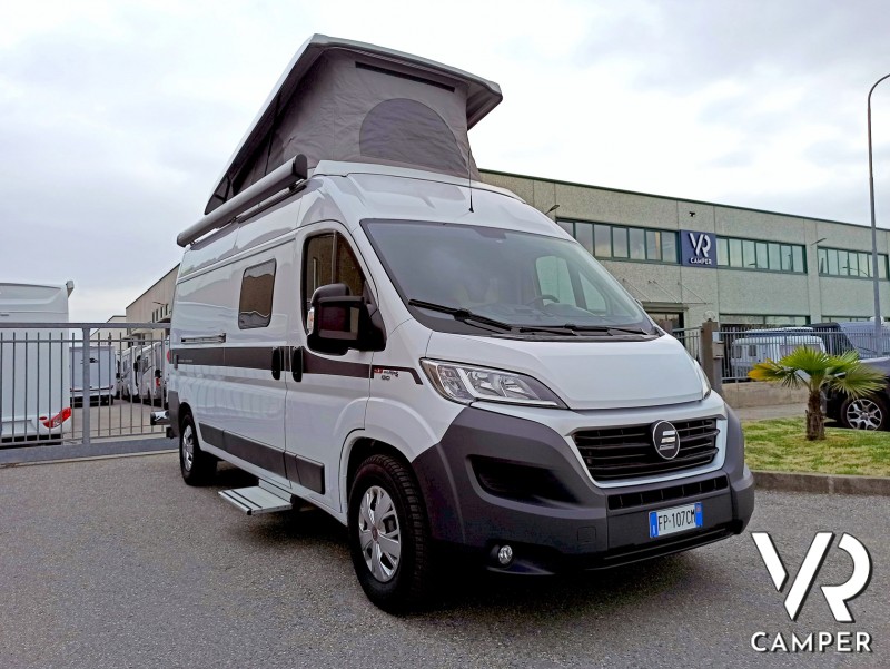 Hymercar Grand Canyon, furgonato con letto sul tetto