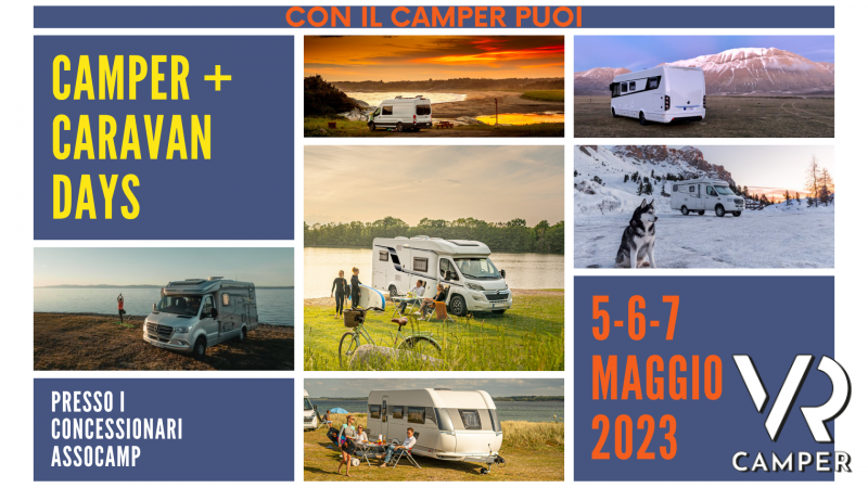 CAMPER + CARAVAN DAYS | 7 MAGGIO 2023