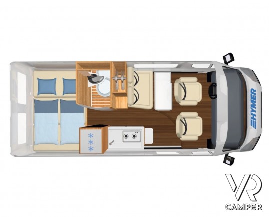 Hymer Van FREE 600 Campus - Furgonato 4 posti