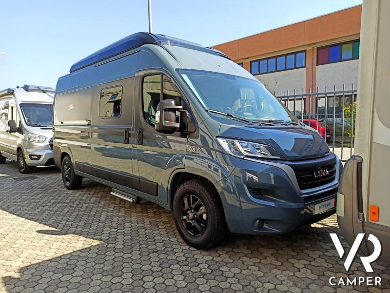 Laika Ecovip 600 - Furgonato 4 posti con tetto sollevabile