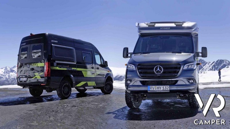 Hymer Grand Canyon S Crossover 4x4 e Hymer ML-T 570