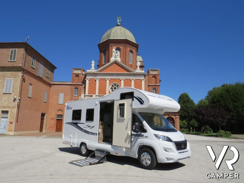 Camper per disabili Skyfree Bluecamp