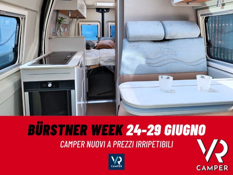 Burstner Week: Camper nuovi a prezzo irripetibile. Solo per 7 giorni.