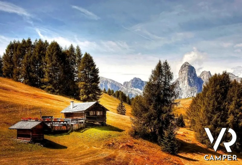 Paesaggio delle Dolomiti
