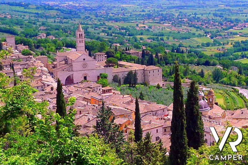 Veduta di Assisi