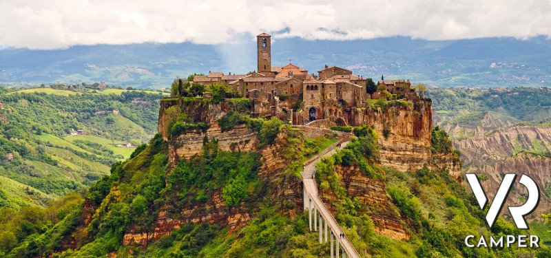 Veduta del borgo di Ovieto