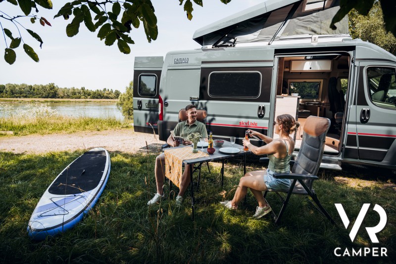 Burstner Campeo C 600 Skyline, camper furgonato con tetto sollevabile