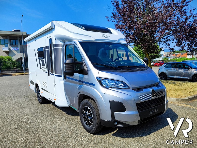Carado T 135 - Camper semintegrale con letto alla francese