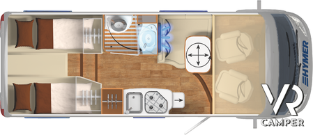 Hymer Exsis-I 594 - piantina