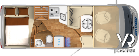 Hymer Exsis-I 594 - piantina