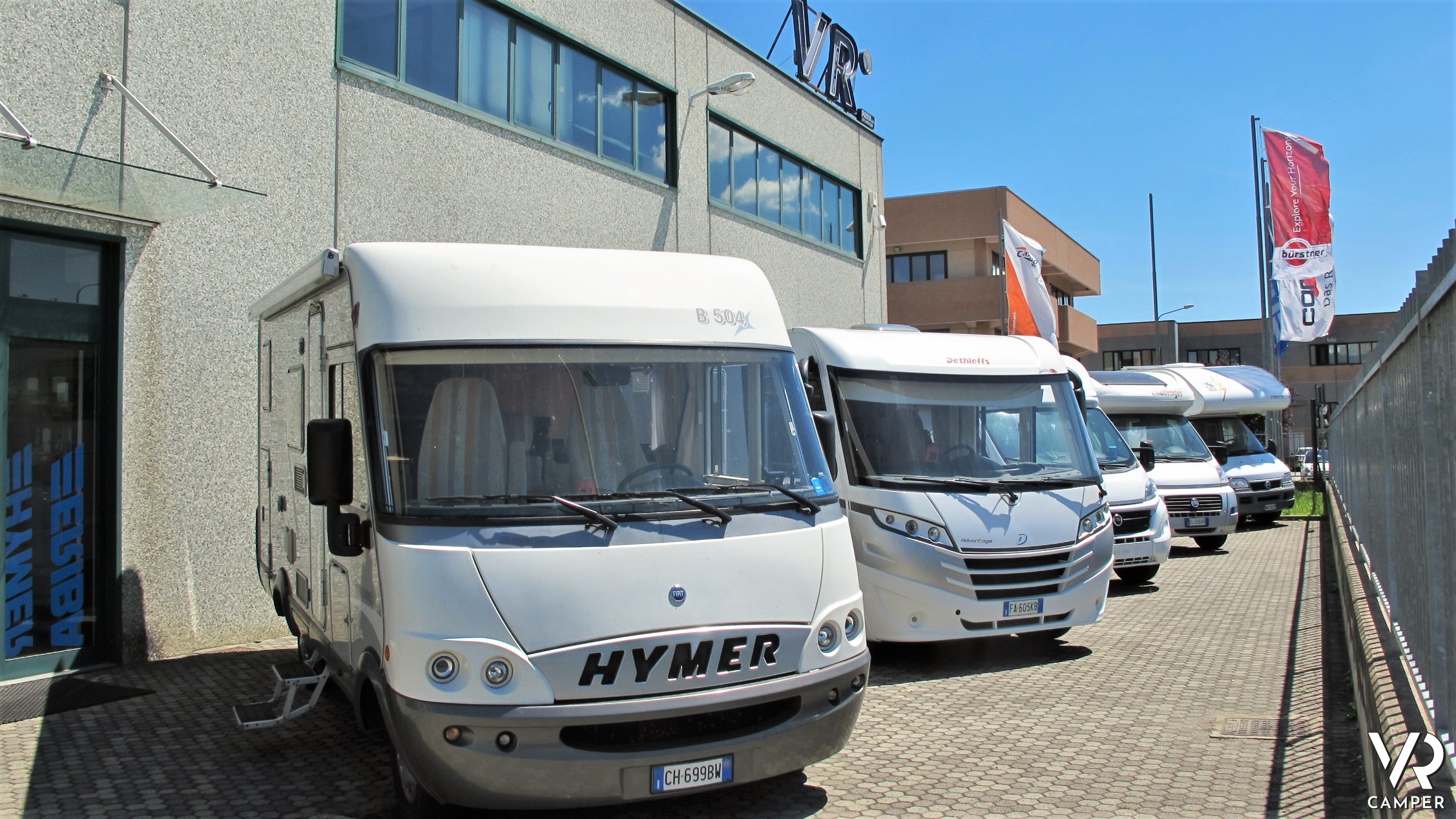 Camper usati in esposizione da VR Camper - Come vendere un camper usato