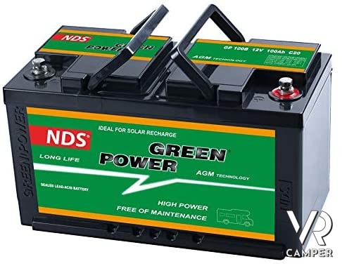 batteria servizi agm nds per camper