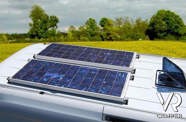 Come avere energia in camper: pannelli solari e batteria
