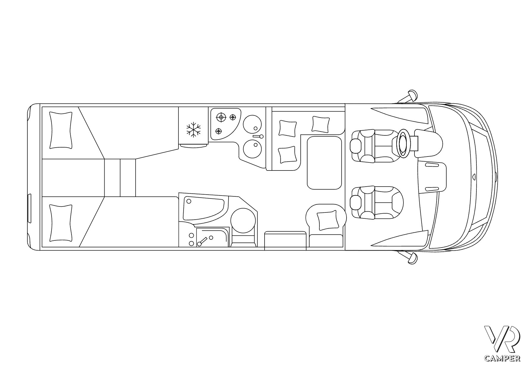 Laika Ecovip H 3119 - piantina