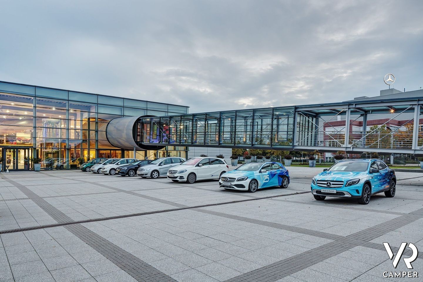 Stabilimento Mercedes a Rastatt, Germania.