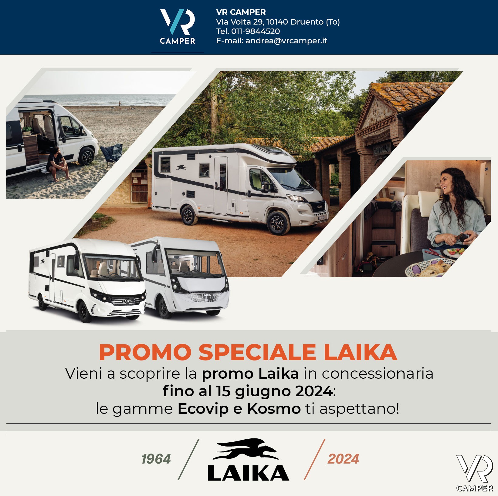 promozione sui camper Laika 2024