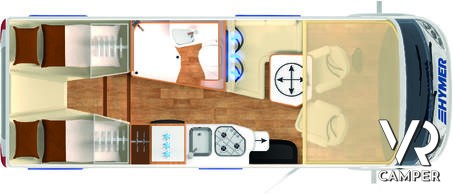 Hymer BMC-I 580 - piantina